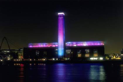 Tate Modern at night